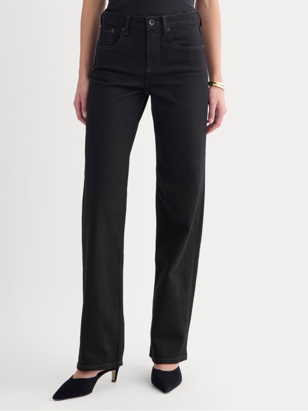 Everlane The Column Jean in black Size 31R